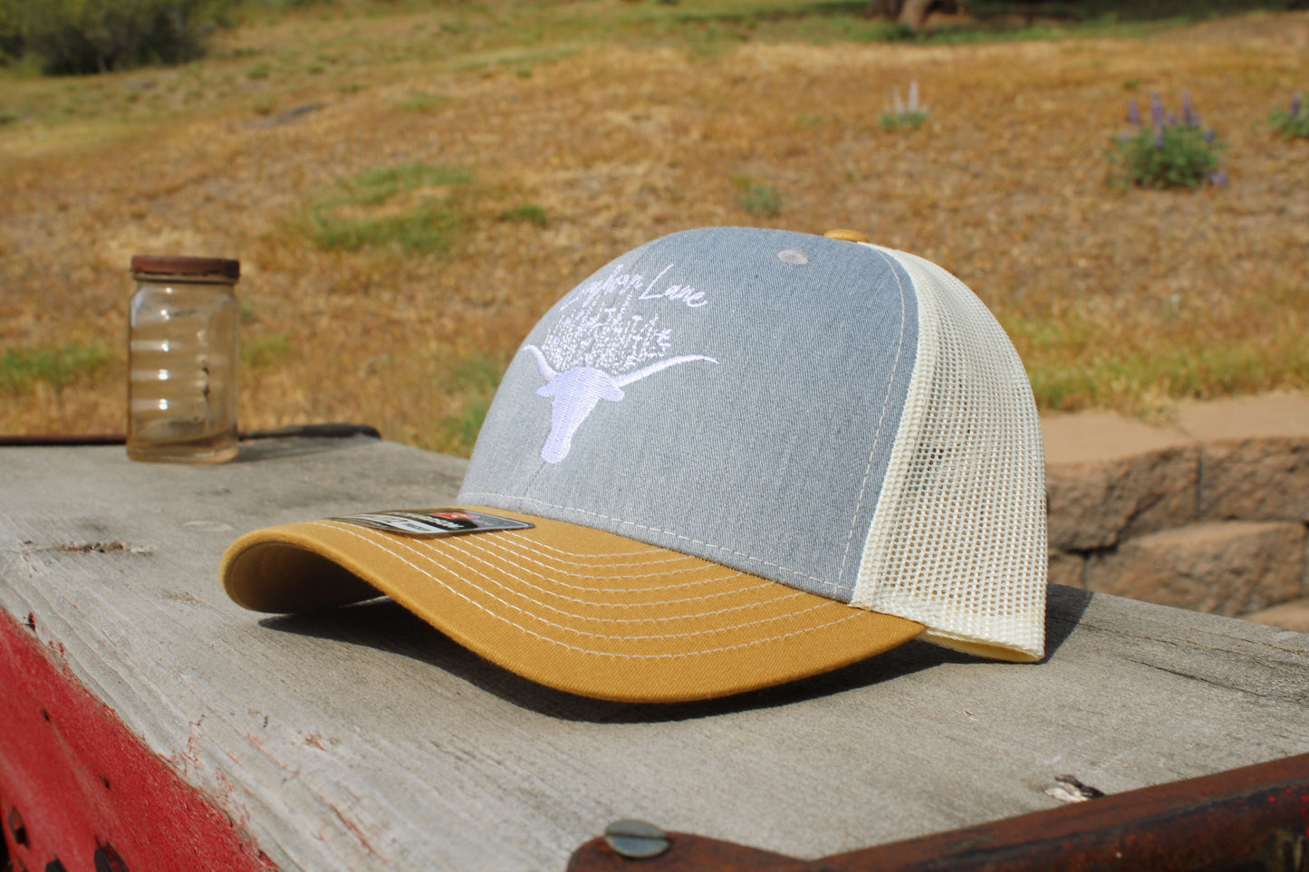 Yellow Wildflower Logo Hat